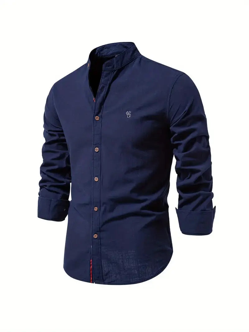 Orizelle | Men’s Classic Button-Up Shirt