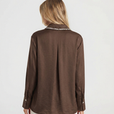 Classic Button Up Long Sleeve Women Shirt