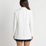 Classic Tailored Open Front Blazer