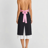Elegant Two Layer Midi Skirt Flowy High Waist Style