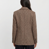 Classic Tailored Tweed Blazer