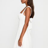 Orizelle | White Broderie Anglaise Mini Dress