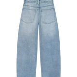 High Waist Straight Leg Classic Denim Jeans