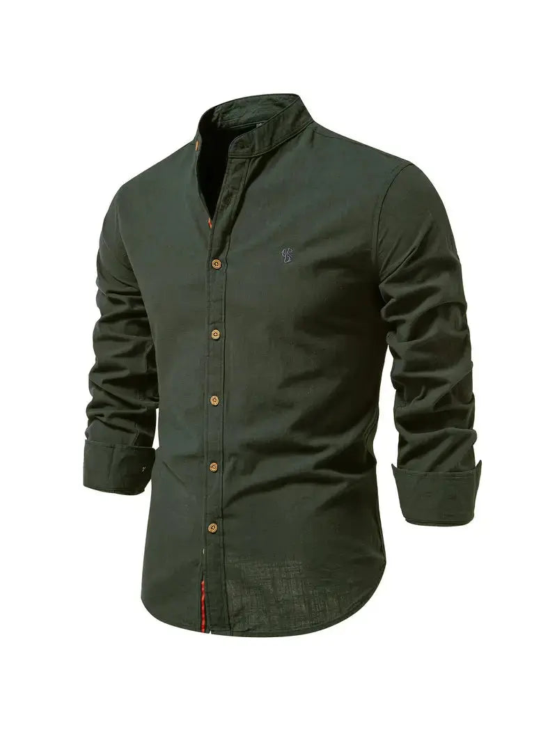 Orizelle | Men’s Classic Button-Up Shirt