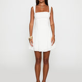 Orizelle | White Broderie Anglaise Mini Dress