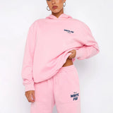 Soft Relaxed Fit Hoodie and Jogger Set for Everyday Comfort