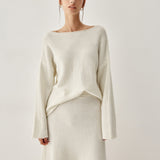 Soft Knit Relaxed Pullover Top