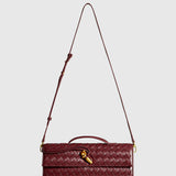 Woven Flap Clutch and Shoulder Bag – Versatile Elegant Design