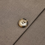 Tailored Belted Blazer Jacket with Lapel Collar