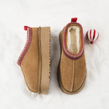 Platform Slip-On Winter Slippers for Warm Everyday Comfort