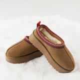 Platform Slip-On Winter Slippers for Warm Everyday Comfort