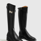 Elegant Knee High Riding Boots for Timeless Sophisticated Style