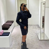 Sculptural Black Wedge Knee-High Boots in Glossy Finish