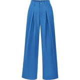 High Waist Pleated Wide Leg Trousers for Effortless Chic Style