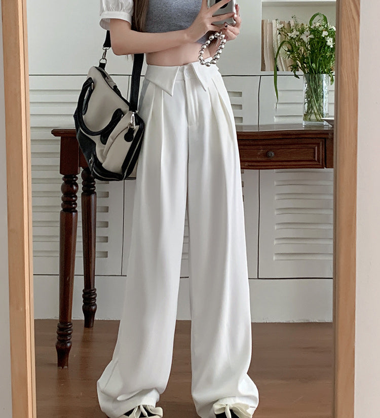 High Waist Wide Leg Trousers for Effortless Chic Style