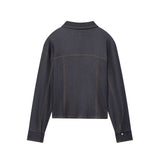Zip Up Jacket and Straight Leg Pants Casual Lounge Outfit