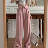 High Waist Wide Leg Trousers for Effortless Chic Style
