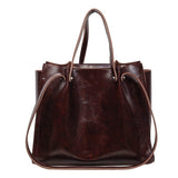 Elegant Vegan Leather Everyday Tote Bag