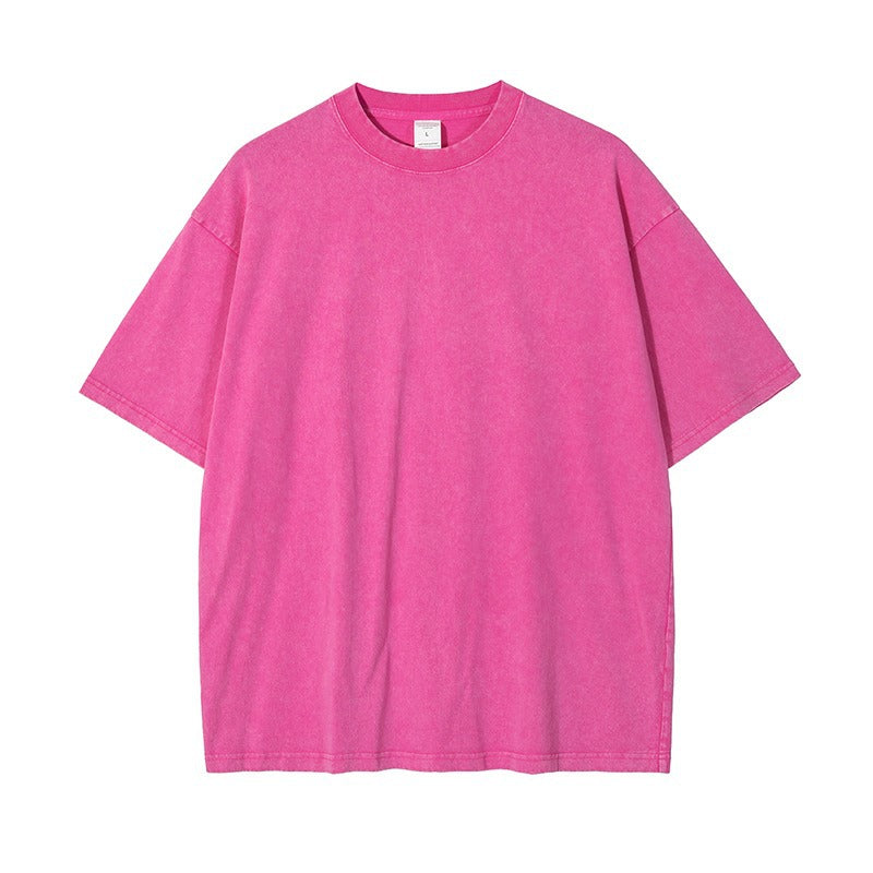 Vintage Wash Oversized Crewneck T-Shirt
