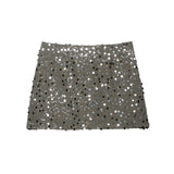 Sequin Mini Skirt Sparkling Party Night Style