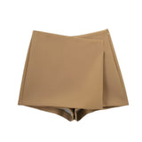High Waist Minimalist Mini Skort Casual Summer Essential