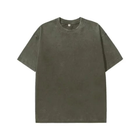 Vintage Wash Oversized Crewneck T-Shirt