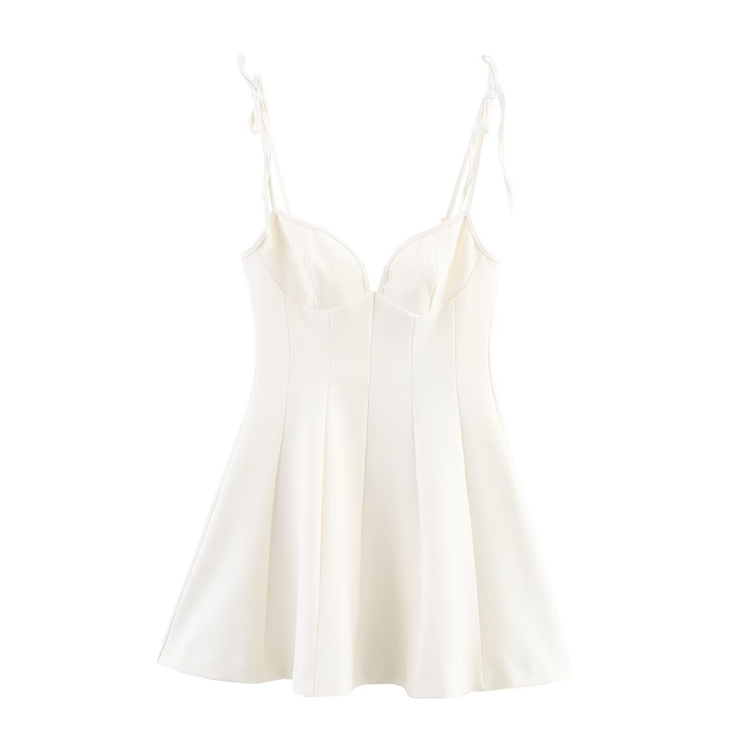 Flowy Spaghetti Strap Mini Dress for Effortless Summer Style