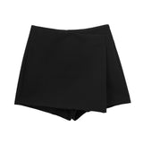 High Waist Minimalist Mini Skort Casual Summer Essential