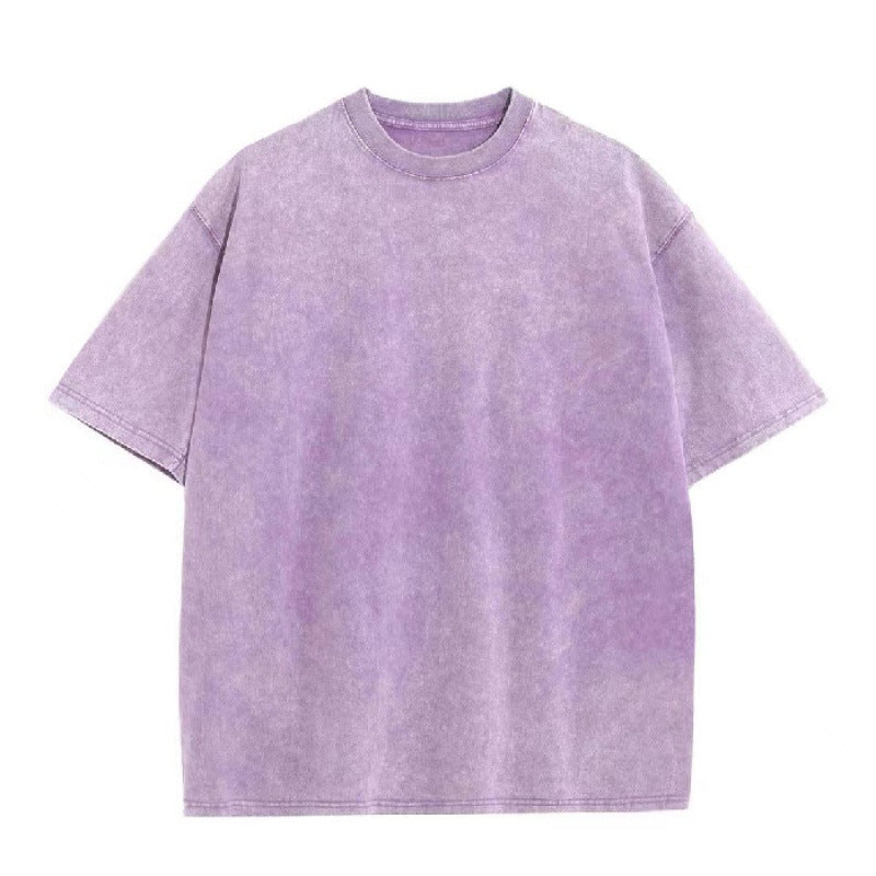 Vintage Wash Oversized Crewneck T-Shirt