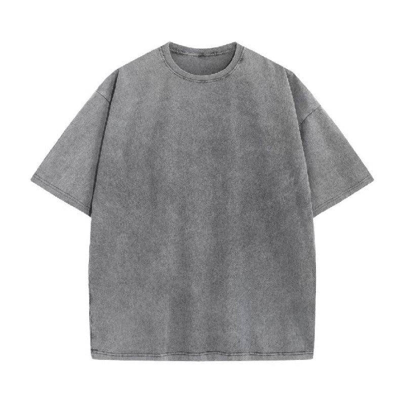 Vintage Wash Oversized Crewneck T-Shirt
