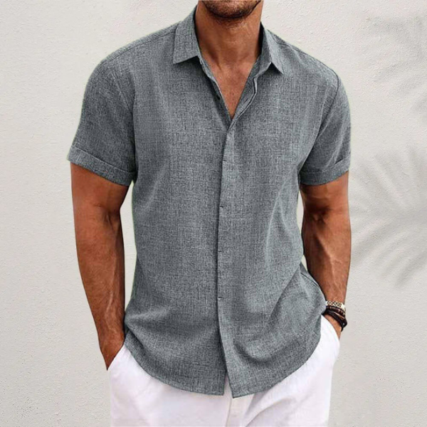 Orizelle | Men’s Linen Shirt – Lightweight, Breathable & Perfect for Summer