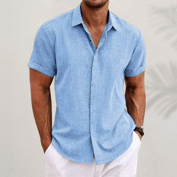 Orizelle | Men’s Linen Shirt – Lightweight, Breathable & Perfect for Summer