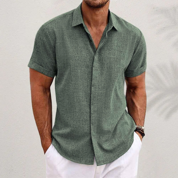 Orizelle | Men’s Linen Shirt – Lightweight, Breathable & Perfect for Summer