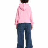 Red Star Embroidered Oversized Hoodie