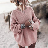 Chunky Knit Oversized Pullover Jumper
