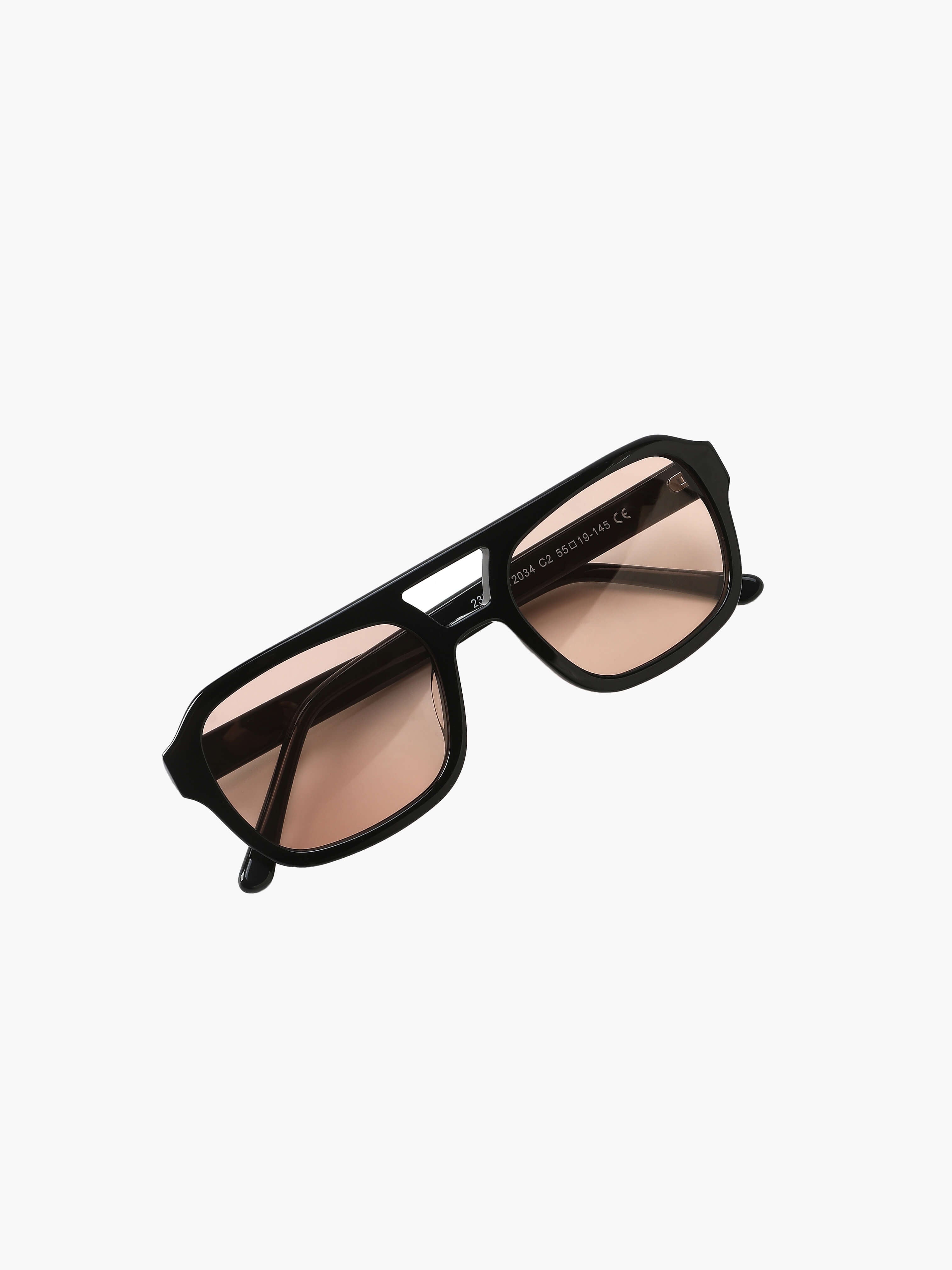 Square Frame Sunglasses with Retro Design