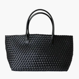 Luxe Woven Tote Bag with Elegant Handcrafted Design