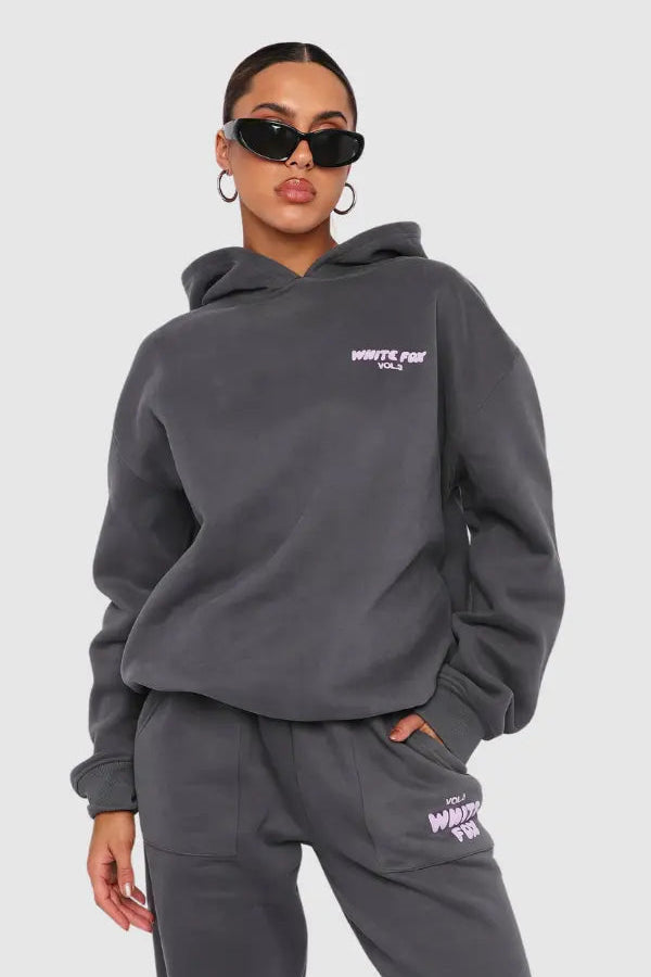 Soft Relaxed Fit Hoodie and Jogger Set for Everyday Comfort
