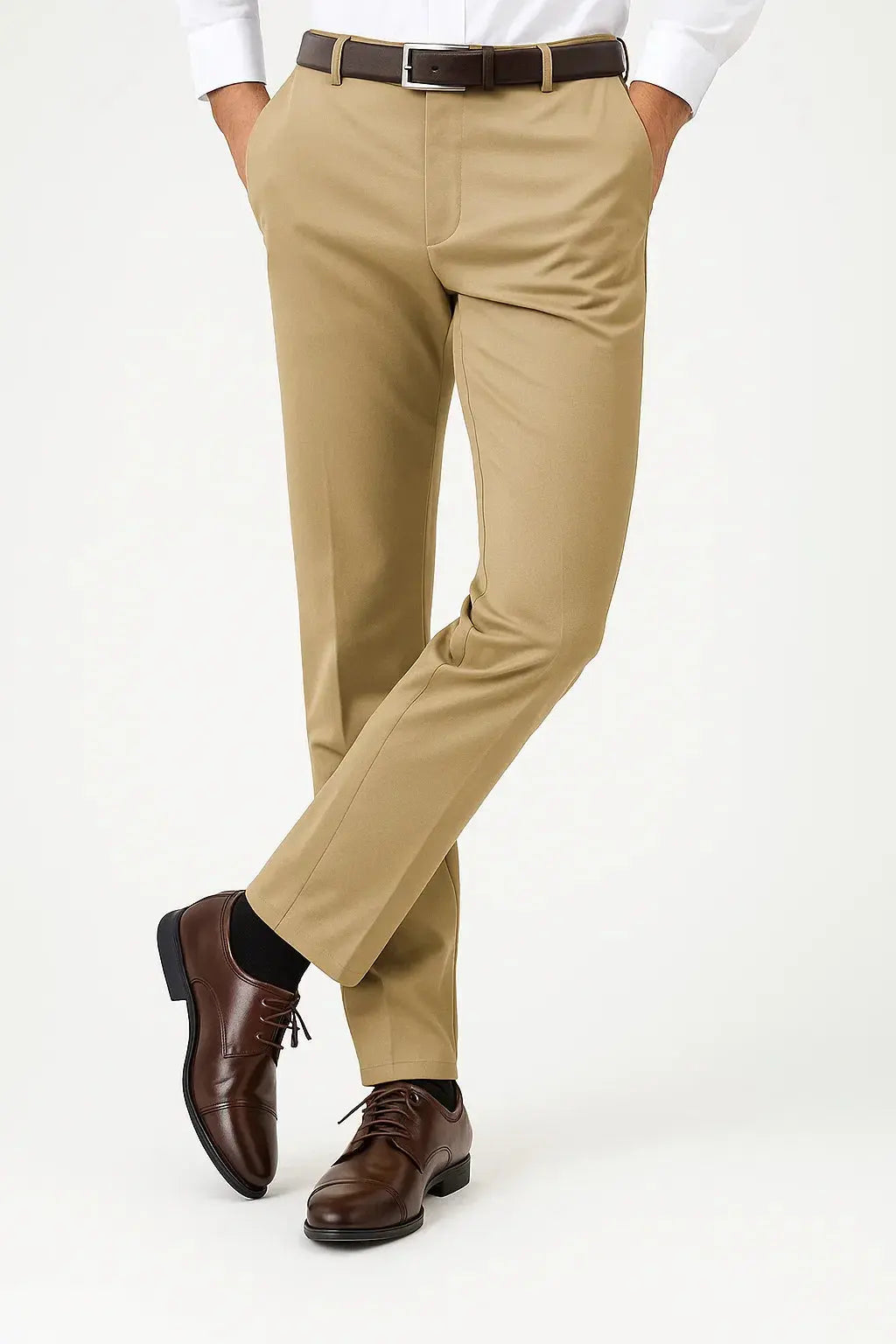 Orizelle | Men's Stretch Pants ExecFlex Comfortable Fit Soft Fabric