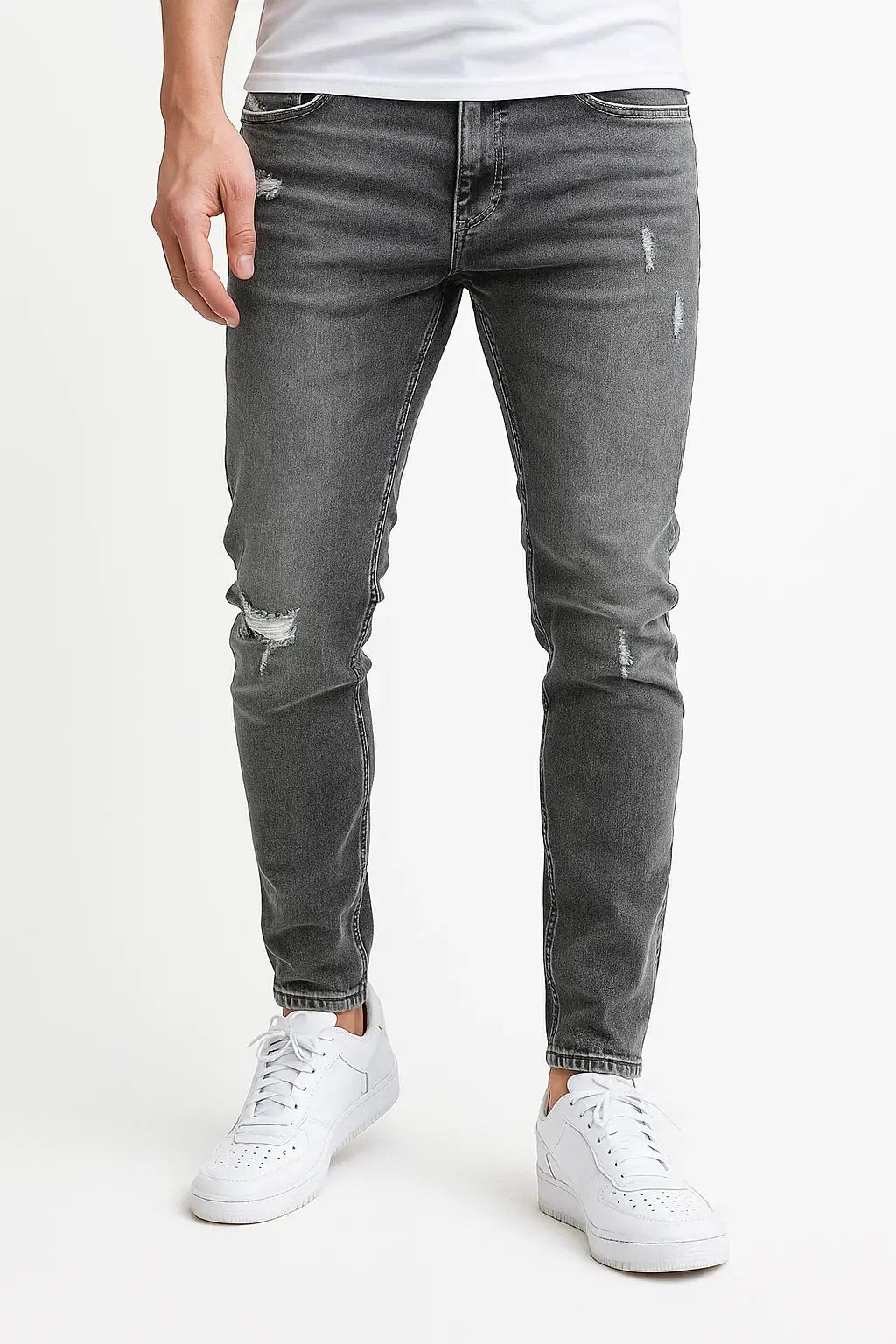 Orizelle | Men's Jeans Slim Fit Stretch Denim