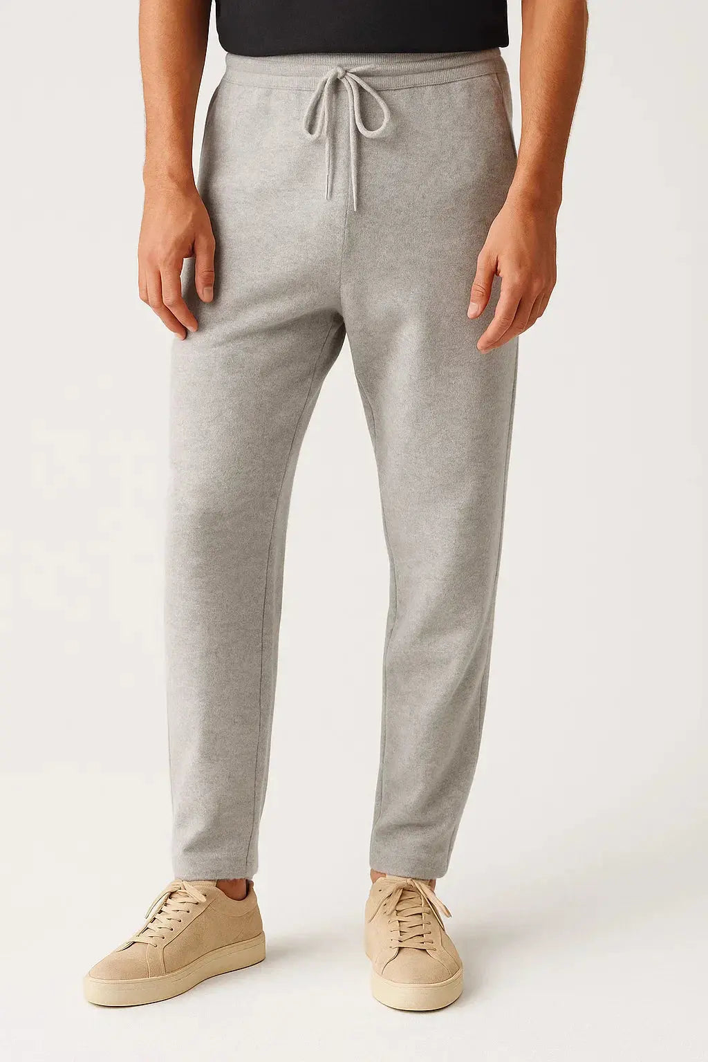 Orizelle | Men's Pants Merino Wool High Waist Thick Casual Warm