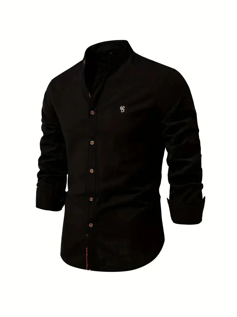 Orizelle | Men’s Classic Button-Up Shirt