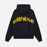 Unisex Oversized Hoodie with Bold “withlove” Back Print