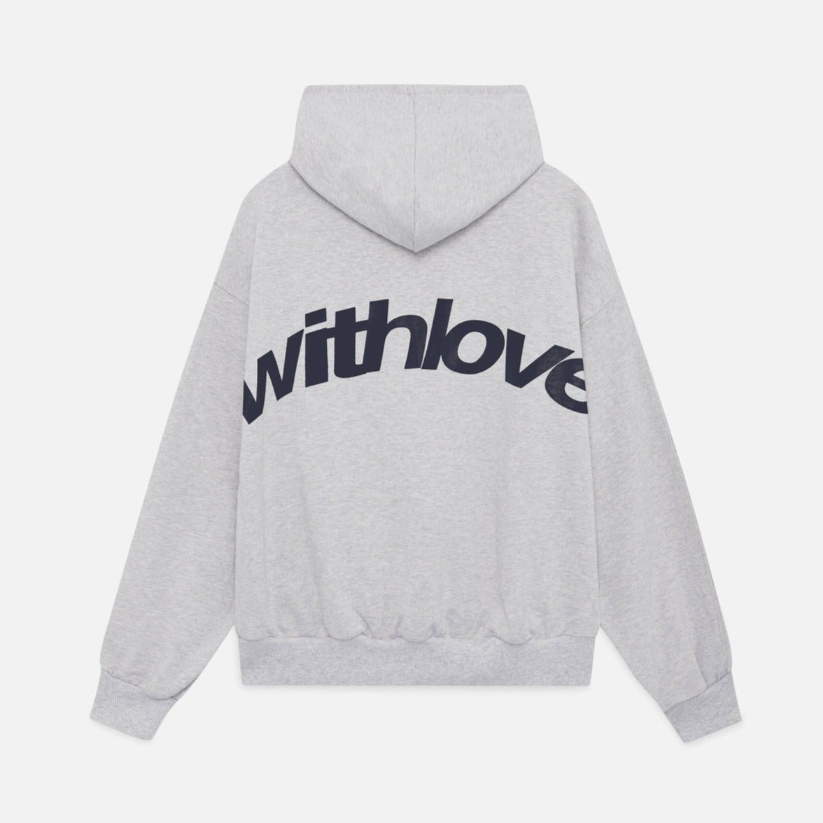 Unisex Oversized Hoodie with Bold “withlove” Back Print