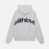 Unisex Oversized Hoodie with Bold “withlove” Back Print