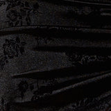 Lace Trim Satin Bodycon Mini Dress – Floral Detail & Adjustable Straps