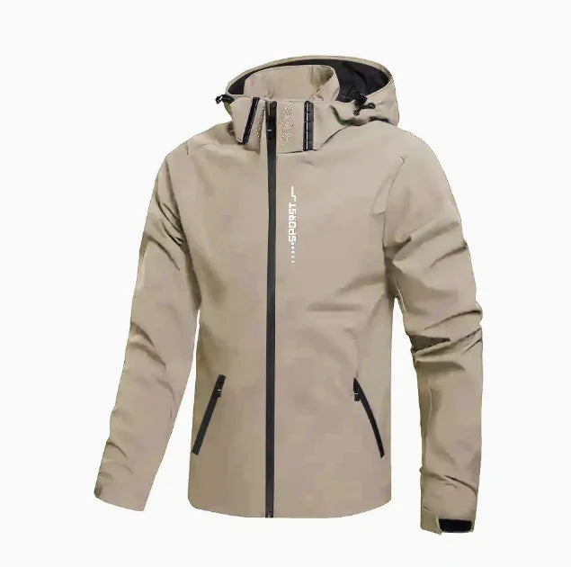 Orizelle | Men’s Waterproof Windbreaker Softshell Jacket