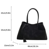 Large Capacity Retro Shoulder Handbag