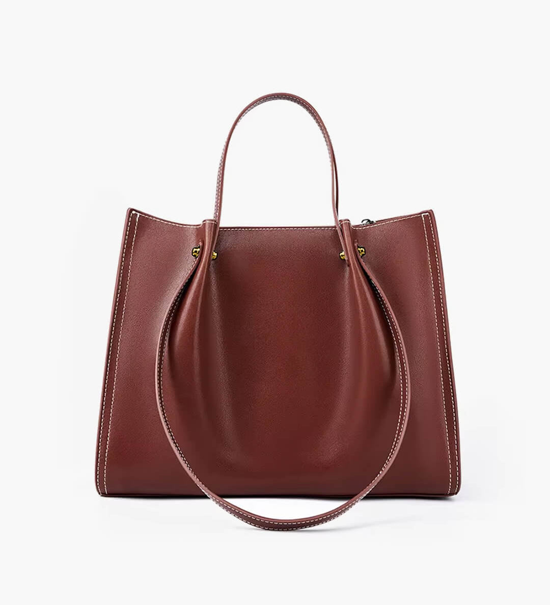 Elegant Vegan Leather Everyday Tote Bag