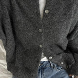 Vintage Knit Button Cardigan – Timeless Casual Layer